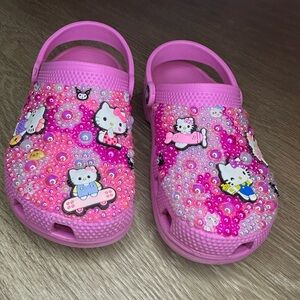 Hello Kitty Custom Crocs